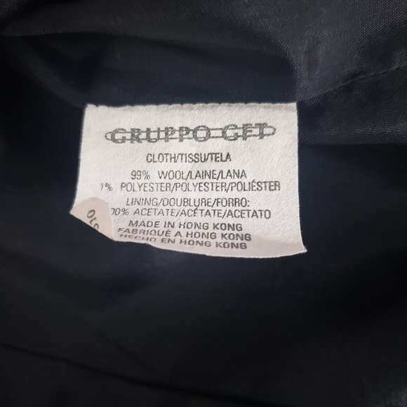 Emanuel Ungaro Black Pinstripe Blazer - Picture 4 of 4